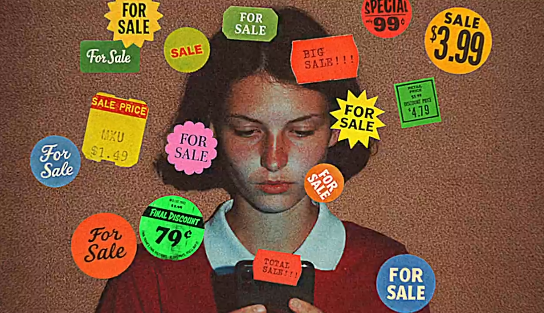 Intension sticker collage